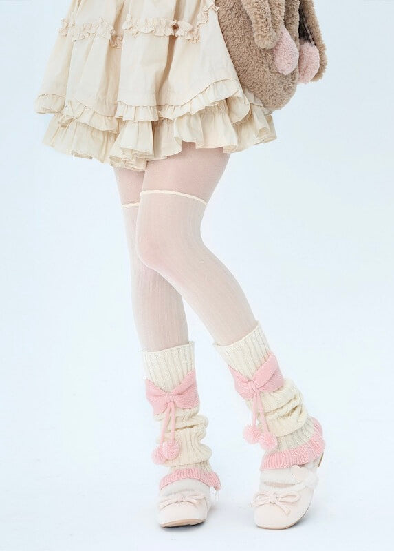 Lolita Bow Leg Warmers SpreePicky