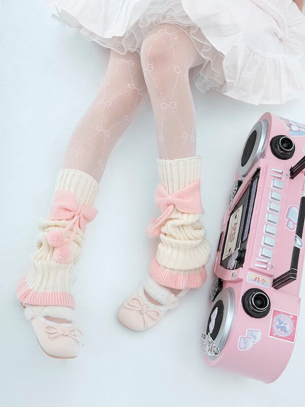 Lolita Bow Leg Warmers SpreePicky