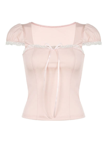 Sweet Pink Ribbon Top SpreePicky