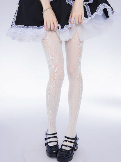 Sweet Lolita Fishnet Lace Tights SpreePicky