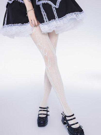 Sweet Lolita Fishnet Lace Tights SpreePicky