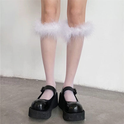 Lolita Fairy Plush Stockings SpreePicky