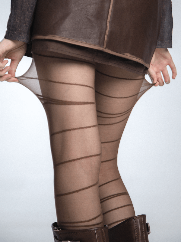 Y2K Punk Lines Tights SpreePicky