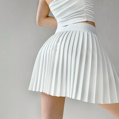 Casual Sport Pleated Skirt SpreePicky