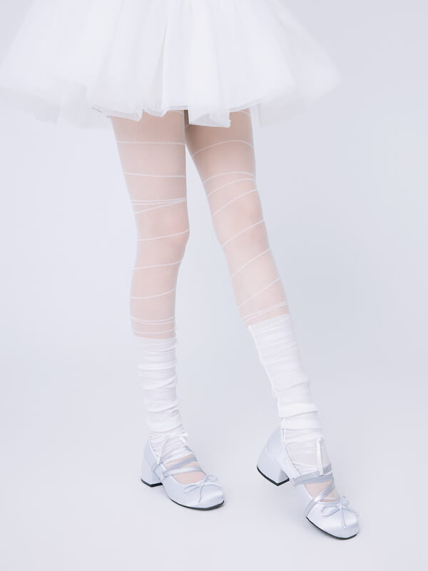 Sweet Lace Chiffon Leg Warmers SpreePicky