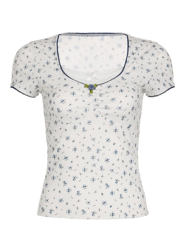 Sweet Summer Floral Top SpreePicky