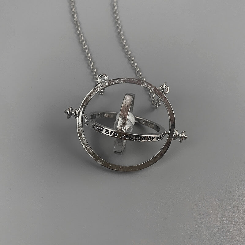 Rotating Planet Necklace SpreePicky