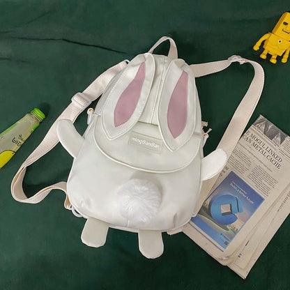 Cute Cartoon Bunny Ears Backpack modakawa