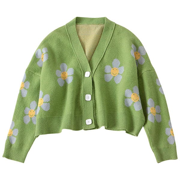 Daisies Cardigan - Cardigan