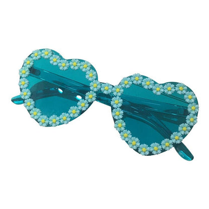 Daisy Heart Sunglasses - Glasses