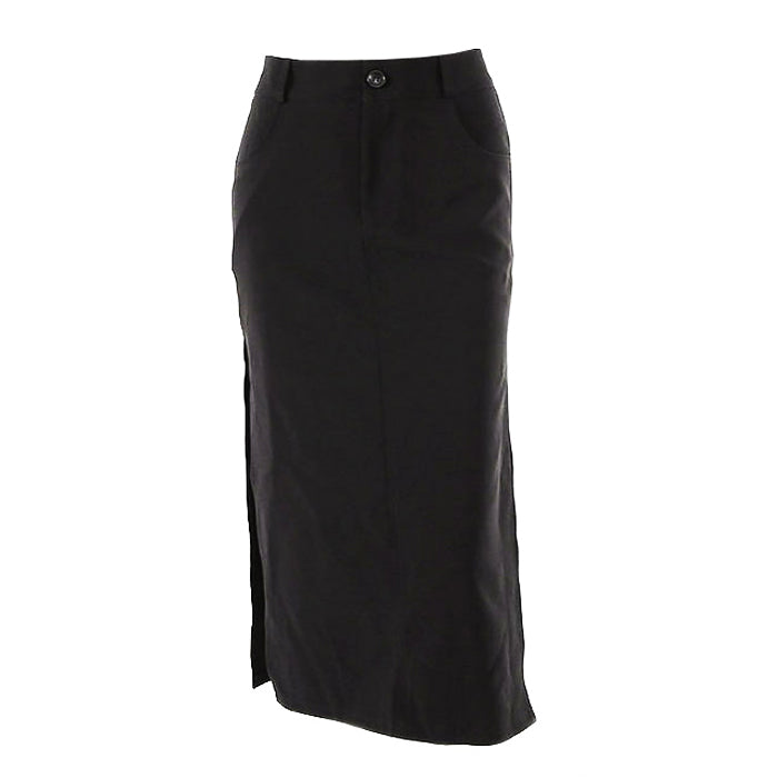 Dark Elegant Black Skirt SpreePicky