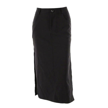 Dark Black Aesthetic Long Skirt Boogzel Clothing