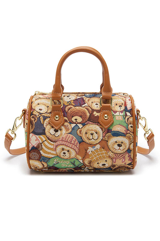 Bear Print Lolita Shoulder Bag SpreePicky