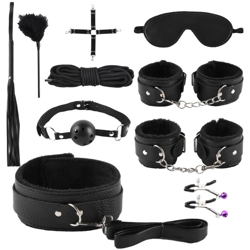 Leather Maid Cosplay Accessories 10 Piece Set Modakawa