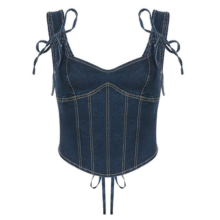 Y2K Denim Corset SpreePicky