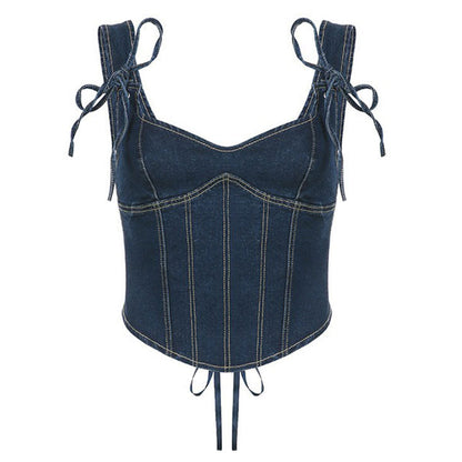 Y2K Denim Corset SpreePicky