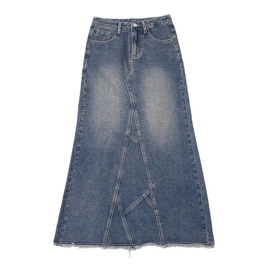 Craft Denim Long Skirt Boogzel Clothing