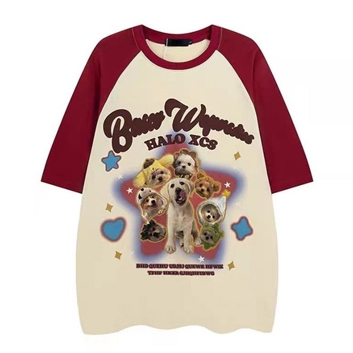 Puppy Oversized Graphic Tee Boogzel Clothing