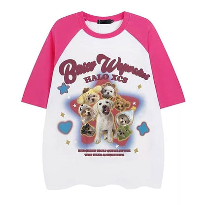 Puppy Oversized Graphic Tee Boogzel Clothing