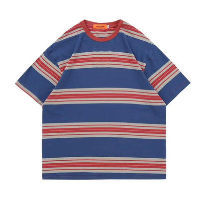 Casual Striped T-Shirt Boogzel Clothing