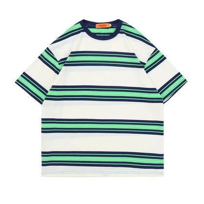 Casual Striped T-Shirt Boogzel Clothing