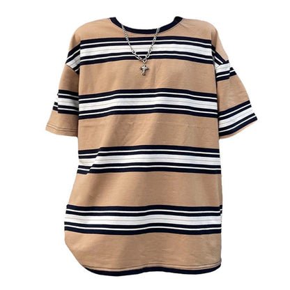 Casual Striped T-Shirt Boogzel Clothing