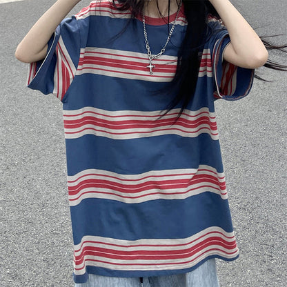 Casual Striped T-Shirt Boogzel Clothing