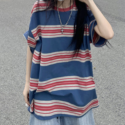 Casual Striped T-Shirt Boogzel Clothing