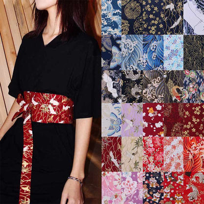 Aesthetic Print Lace Up Hanfu Waistband modakawa