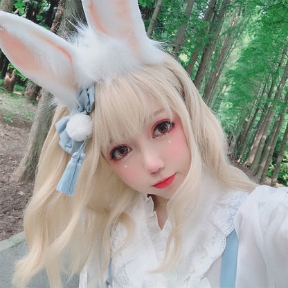 Bunny Ears Tail Headband Accessory Modakawa