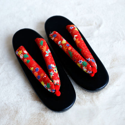 Floral Japanese Slippers Modakawa