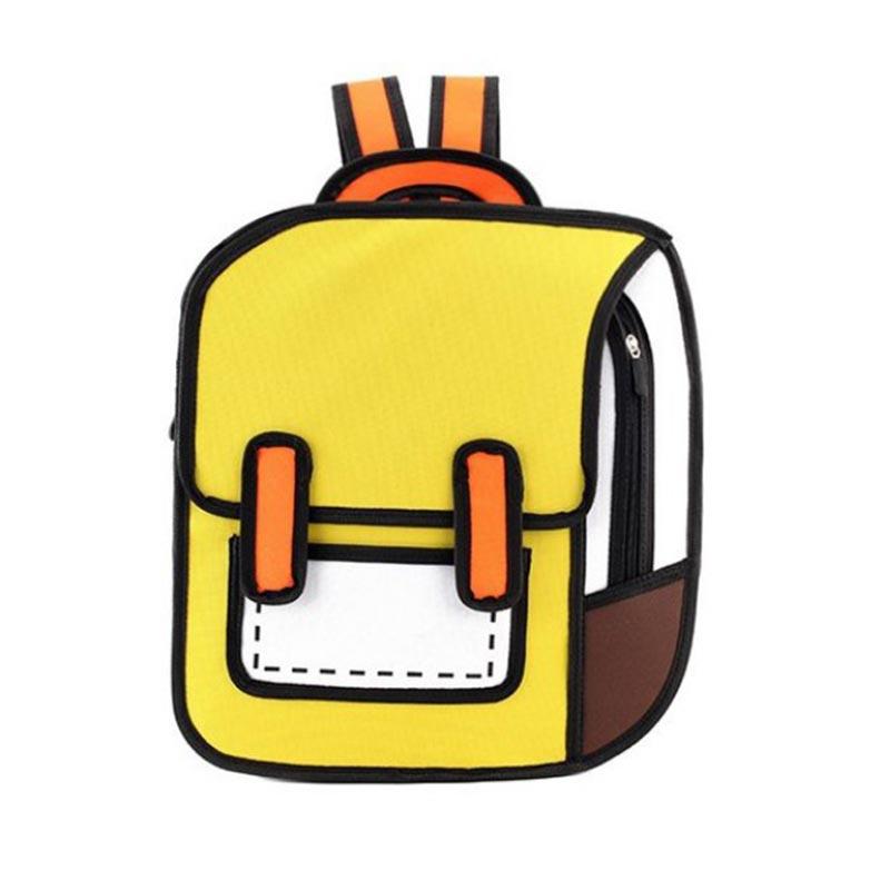 Three Dimensional Cartoon Backpack Modakawa