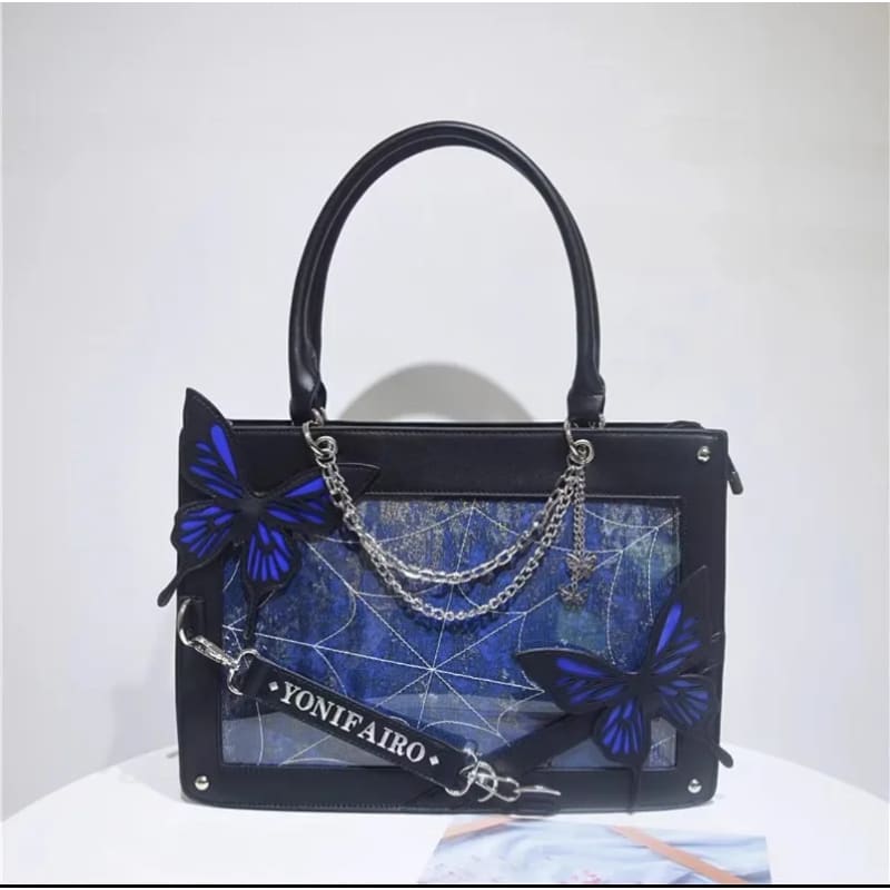 Elegant Gothic Butterflies Bag ON1456 spreepickyshop