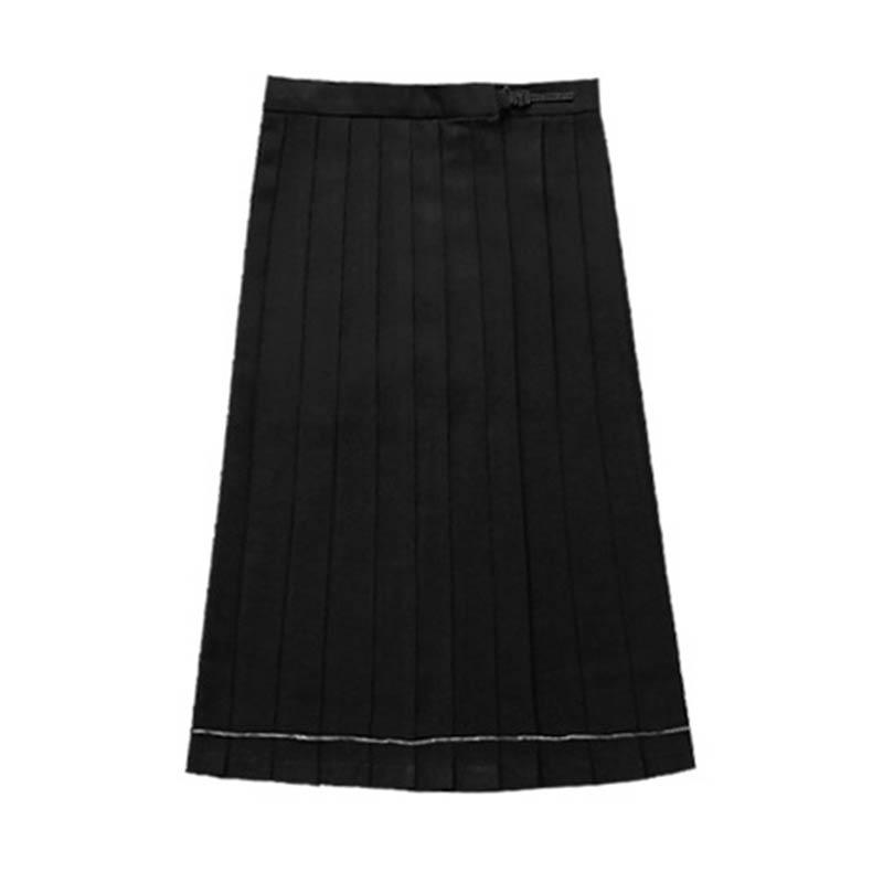 JK Uniform High Waist Pleated Short Mid Long Skirt Modakawa