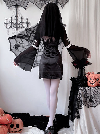 Halloween Black Dark Dress Costume mySite