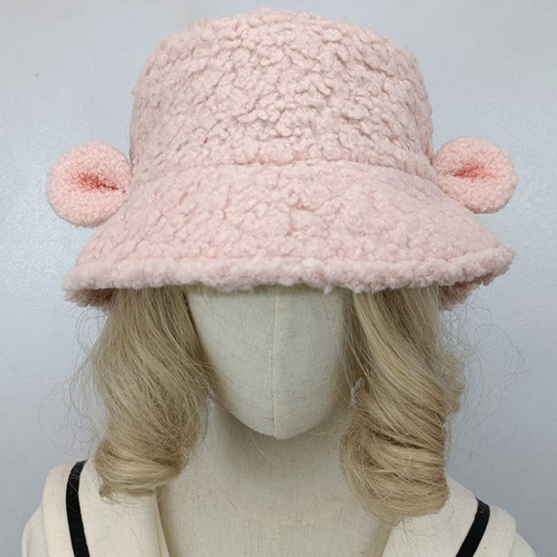 Cute Woolen Lolita Fisherman Hat modakawa