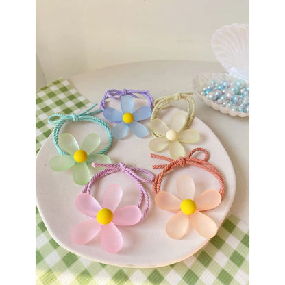 Flower Hair Tie Set - Other