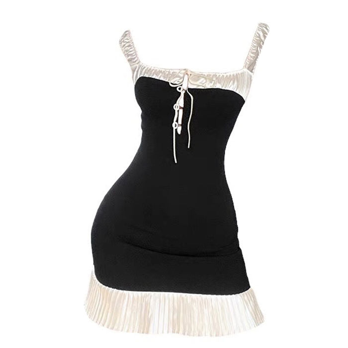 Elegant Maid Mini Dress SpreePicky