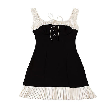 Elegant Maid Mini Dress SpreePicky