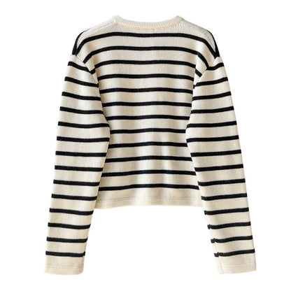 Soft Striped Cardigan SpreePicky