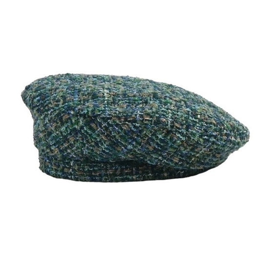 Elegant Tweed Beret SpreePicky