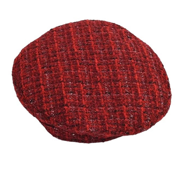 Elegant Tweed Beret SpreePicky