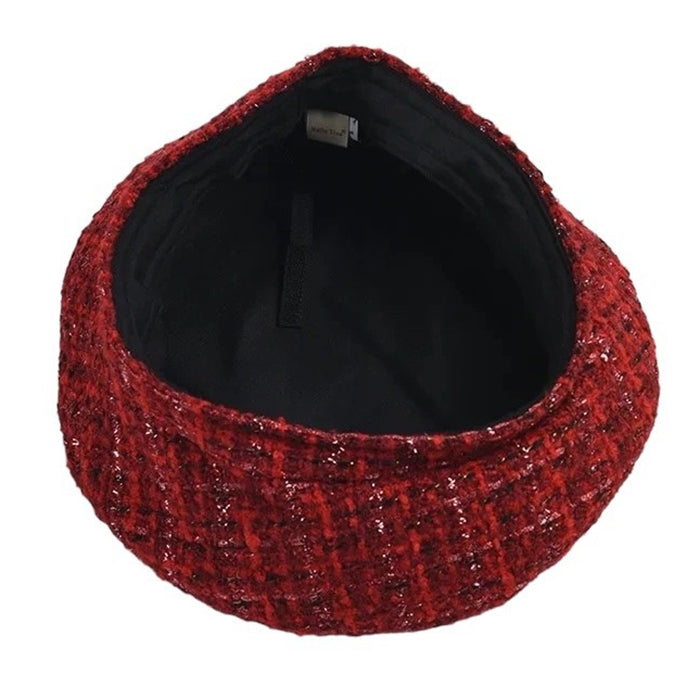 Elegant Tweed Beret SpreePicky