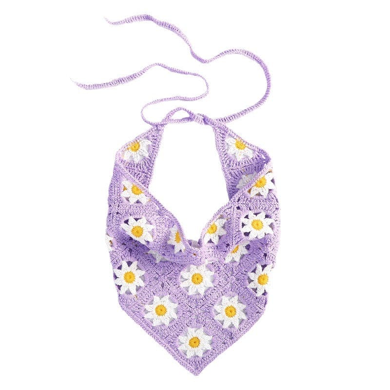 Garden Daisy Hair Scarf - Other