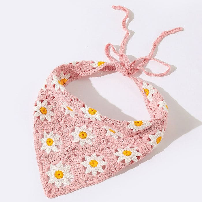 Garden Daisy Hair Scarf - Other