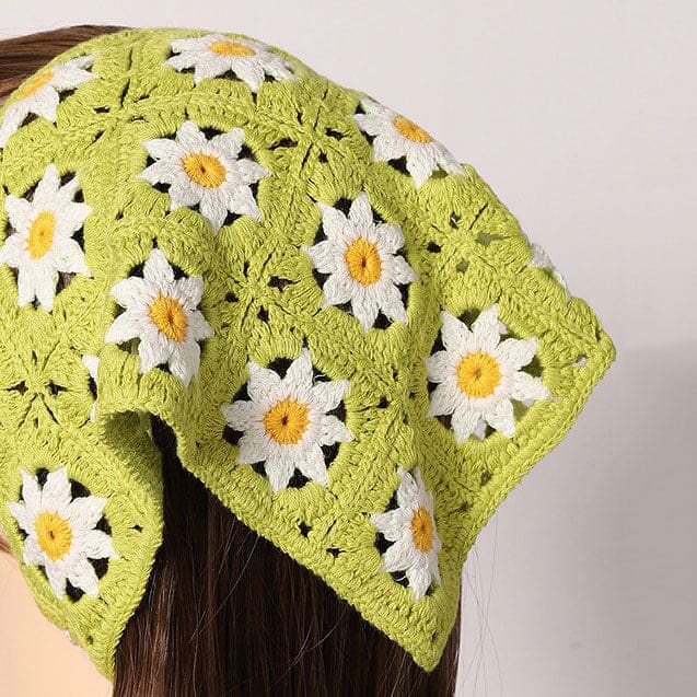 Garden Daisy Hair Scarf - Other