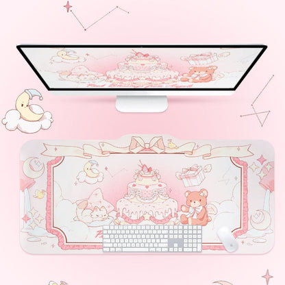 GG Pastel Sweet Dreamy Bear and Cake Mouse Pad ON1486 spreepickyshop