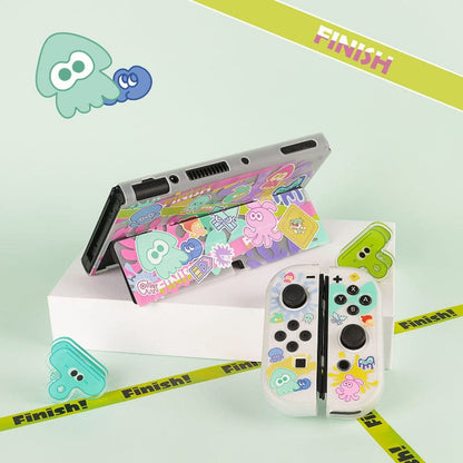 GG Transparent Splatoon Switch Skin ON1491 spreepickyshop