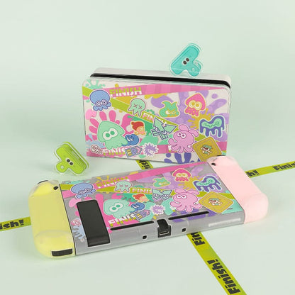 GG Transparent Splatoon Switch Skin ON1491 spreepickyshop