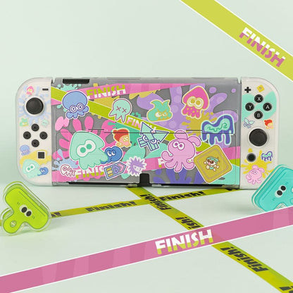 GG Transparent Splatoon Switch Skin ON1491 spreepickyshop